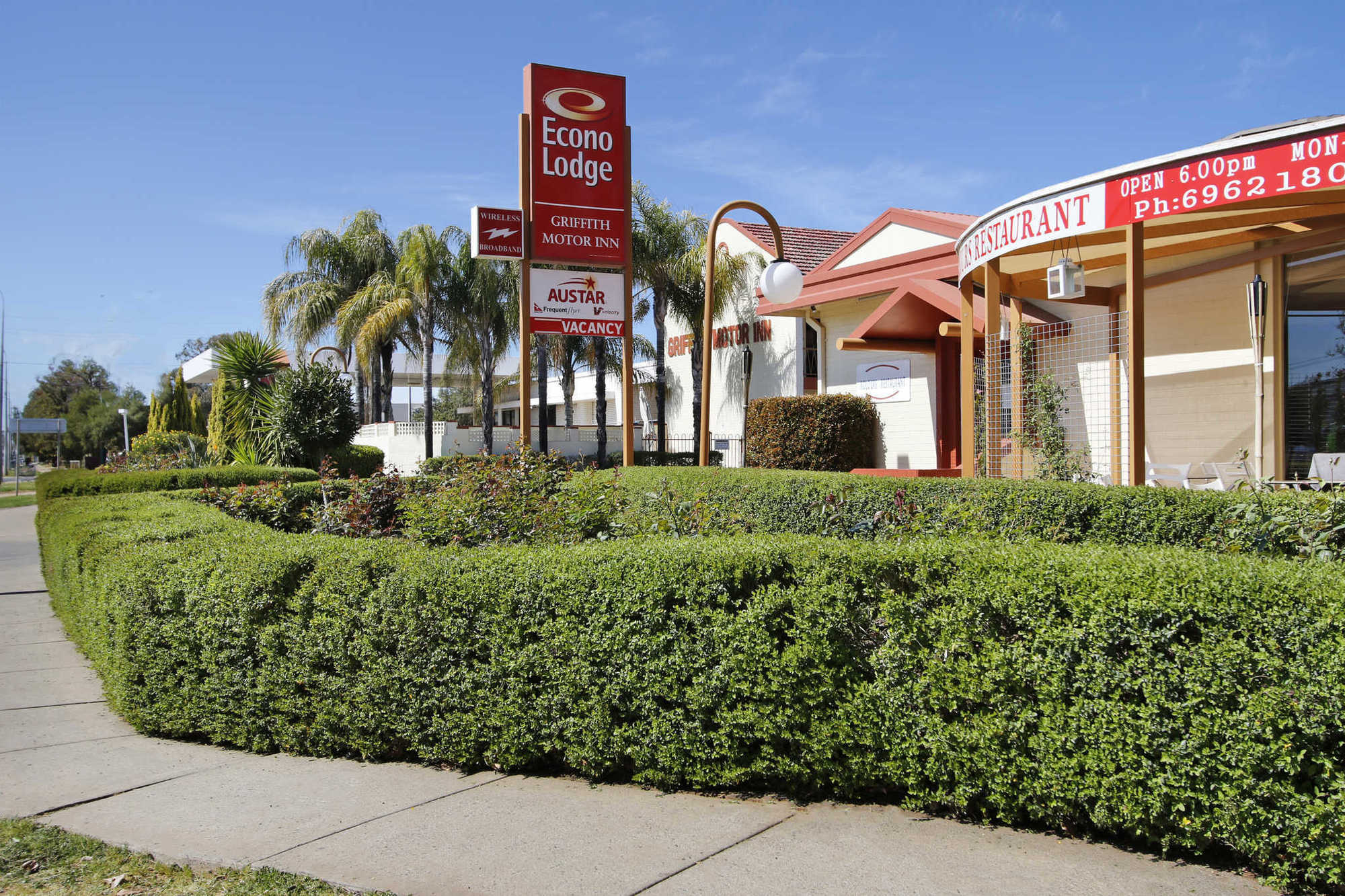 Econo Lodge Griffith Motor Inn מראה חיצוני תמונה